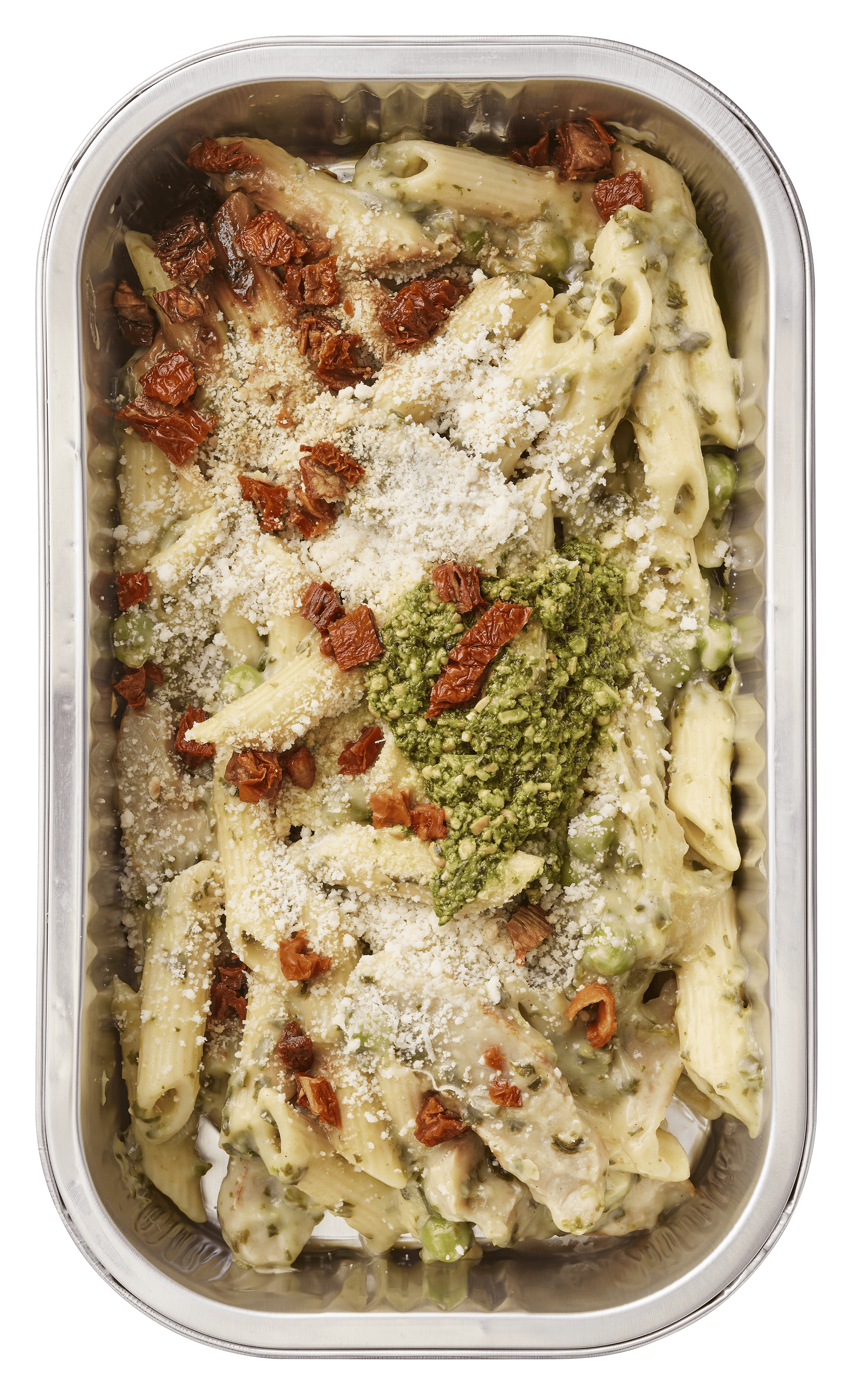 Uit de keuken van PLUS Pasta kip pesto