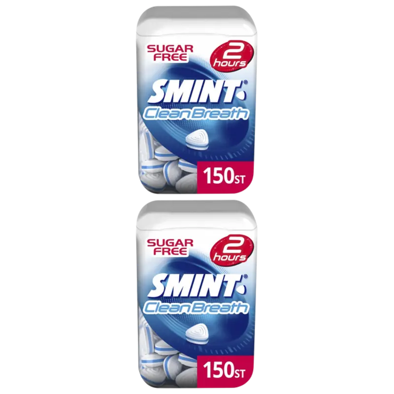 Smint Clean Breath Peppermint 2-pack