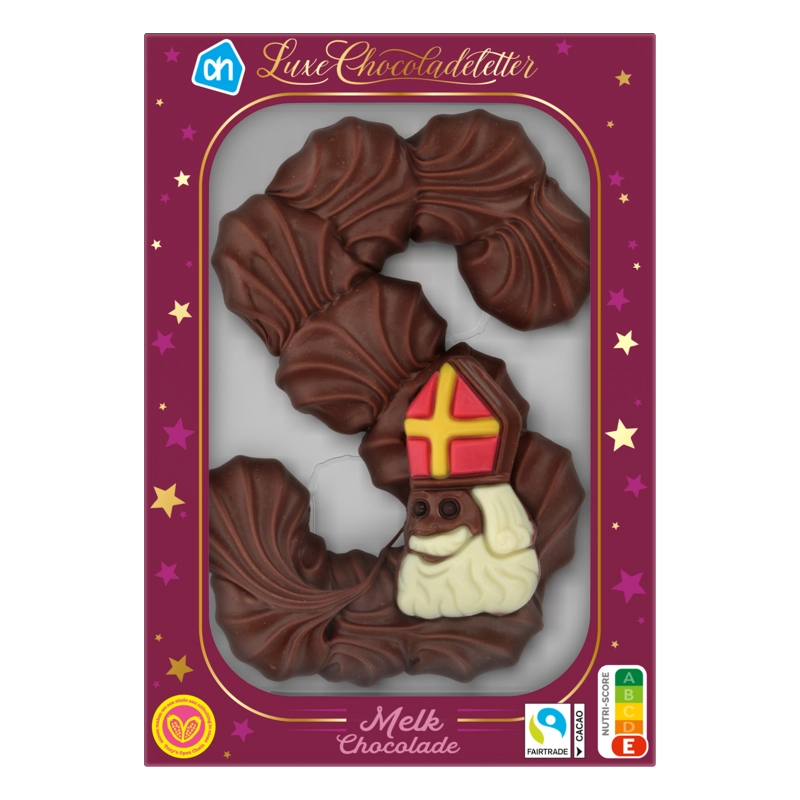 AH Luxe chocoladeletter melk chocolade