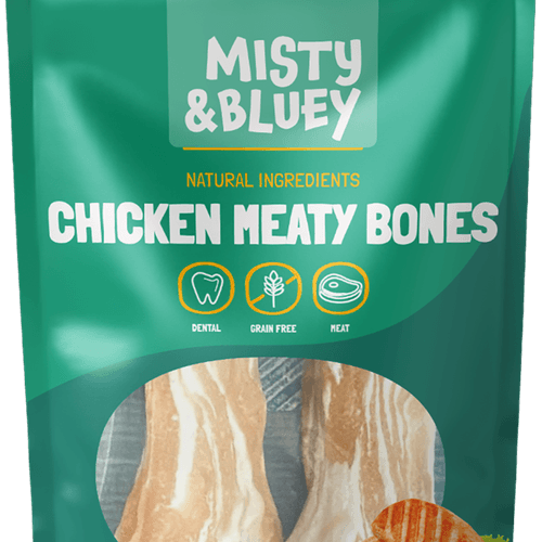 Misty & Bluey Hondensnacks chicken meaty bones