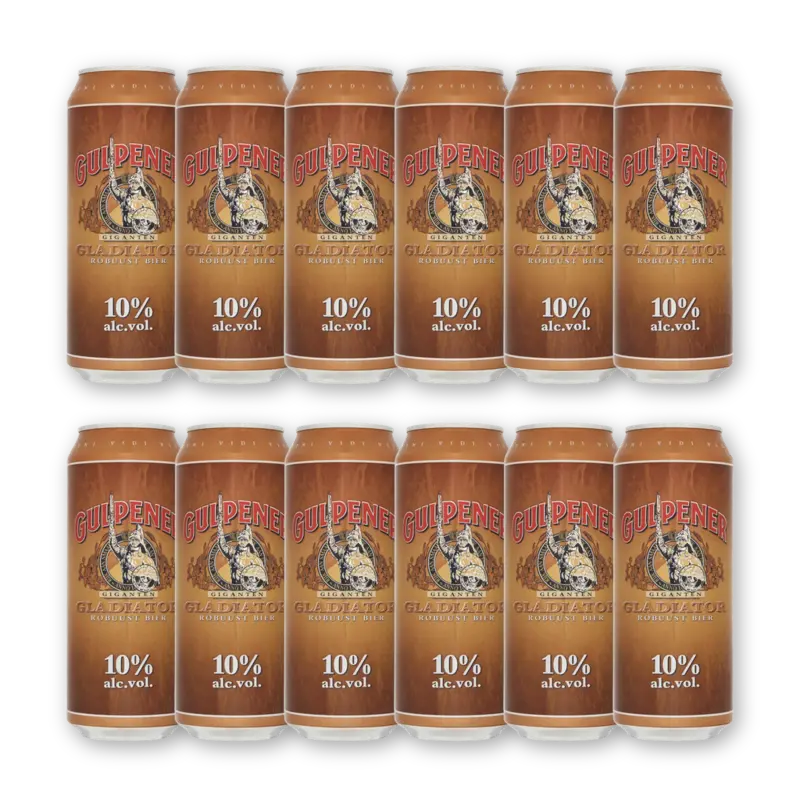 Gulpener Gladiator robuust bier 12-pack