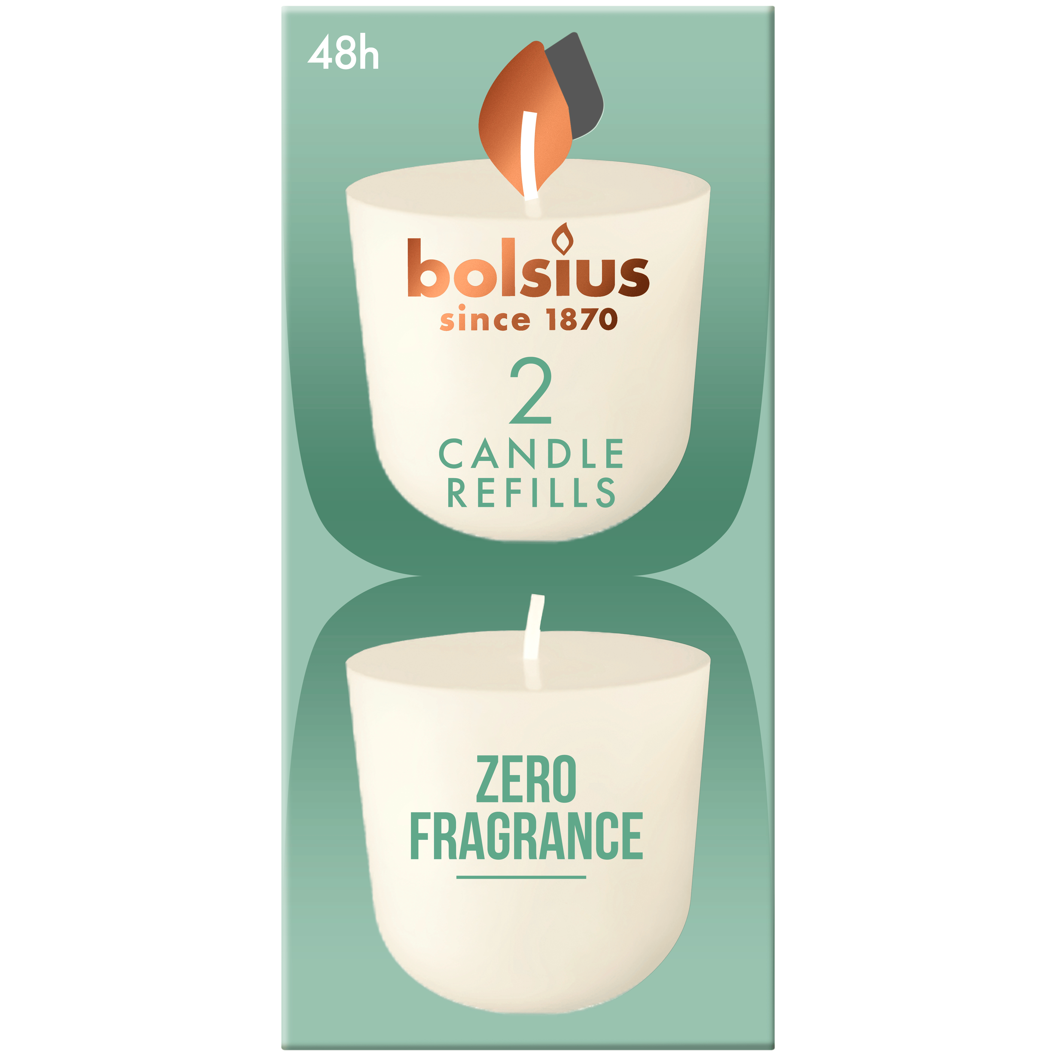 Bolsius Navulling Clean Light pack 2 Zero
