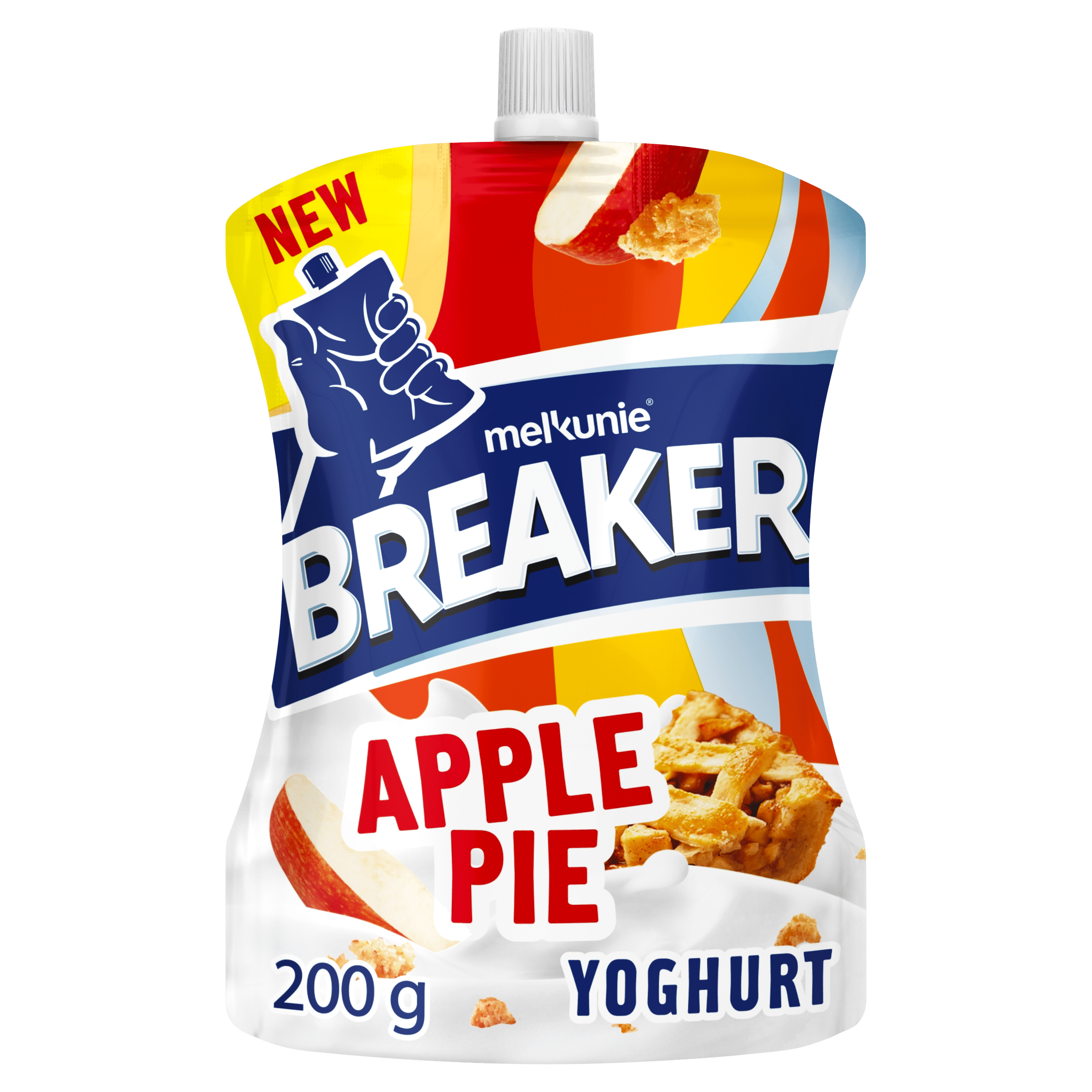 Melkunie Breaker appeltaart Yoghurt