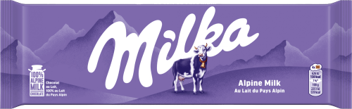 Milka Chocoladereep alpenmelk