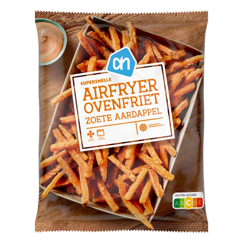 AH Airfryer ovenfriet zoete aardappel
