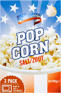 American Microwave Popcorn Zout