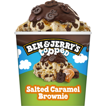 Ben & Jerry's IJs Topped Salted Caramel Brownie 438 ml