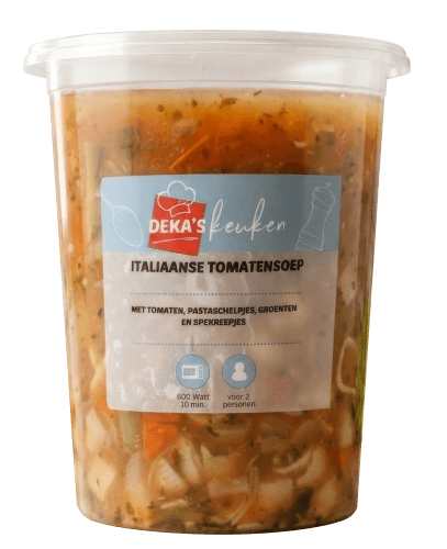 Deka's keuken Italiaanse tomatensoep