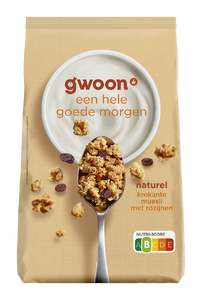 G'woon Muesli Naturel