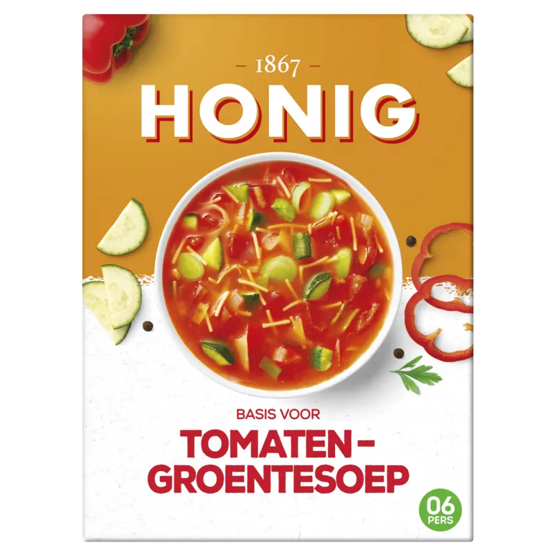 Honig Basis voor tomaten-groentesoep