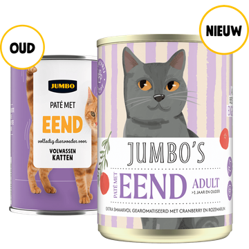Jumbo's Paté met Eend Adult Blik 395 g