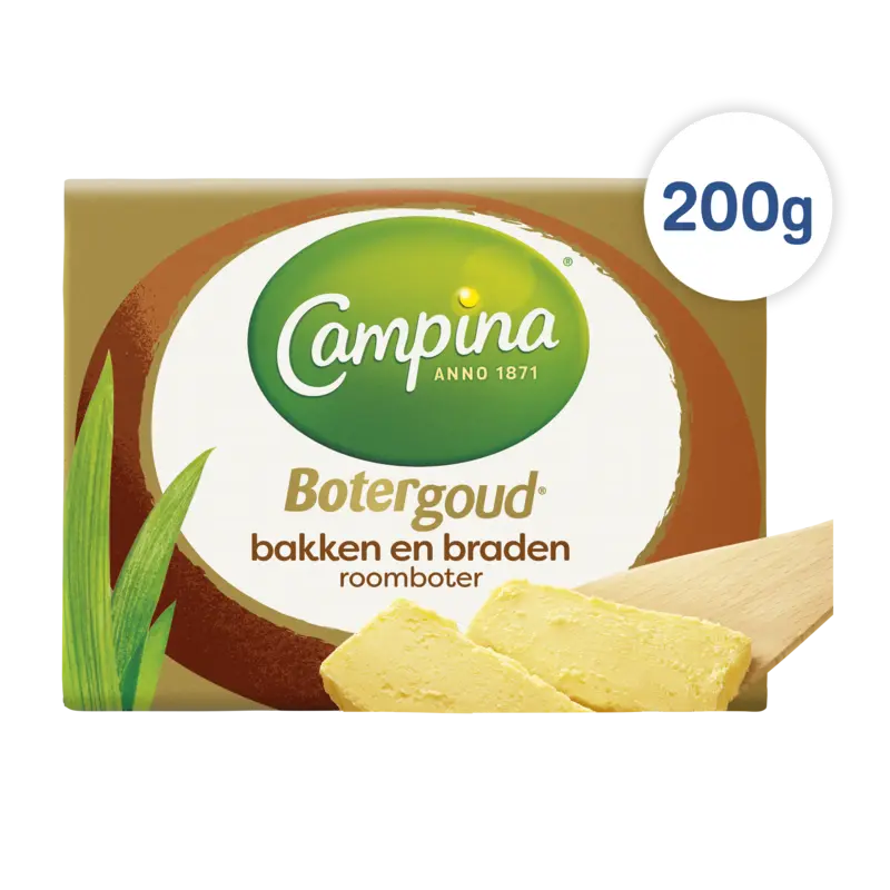Campina Botergoud bakken & braden roomboter