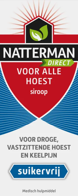 Natterman Direct voor alle hoest suikervrij siroop