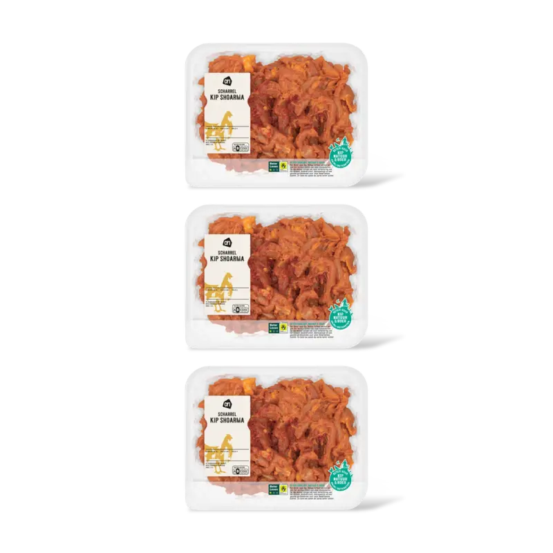 AH Scharrel kip shoarma 3-pack
