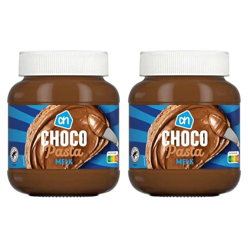 AH Chocoladepasta melk 2-pack