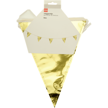 HEMA Vlaggenlijn Goud Plastic 1 Stuk