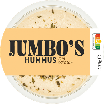 Jumbo's Hummus met Za'atar 175 g