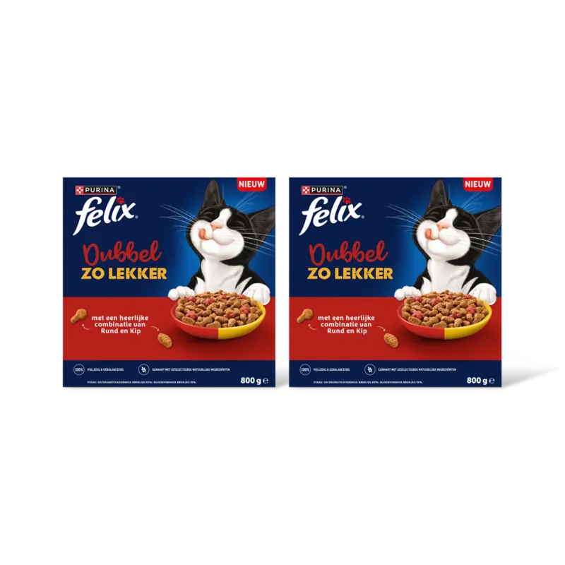 Felix Dubbel zo lekker rund en kip 2-pack