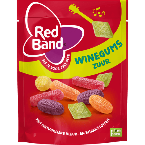 Red Band Winegum zuur