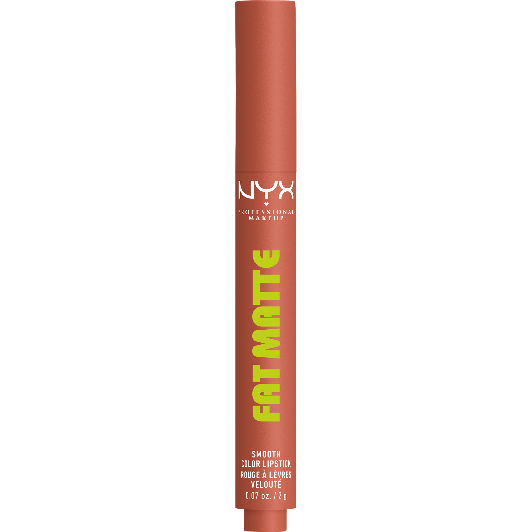 NYX Professional Make Up Fat Matte Lipstick 01 Cozy Whipped Nude
