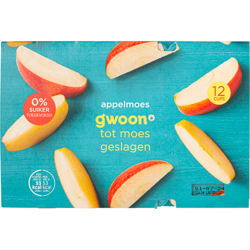 G'woon Appelmoes extra kwaliteit 2x6