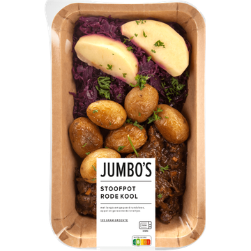 Jumbo's Verse Maaltijd Stoofpot Rode Kool 450 g