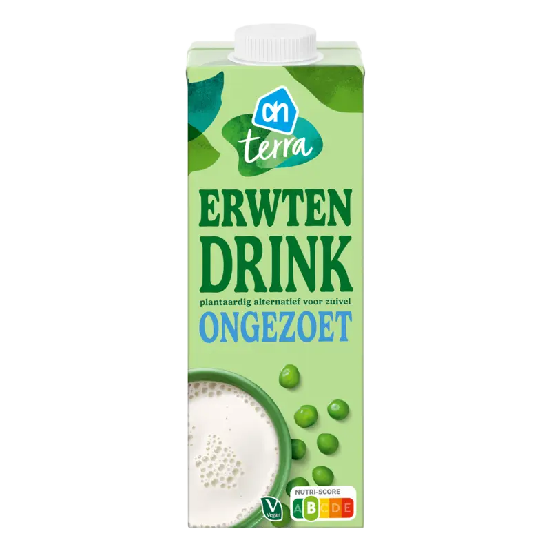 AH Terra Plantaardige erwtendrink ongezoet