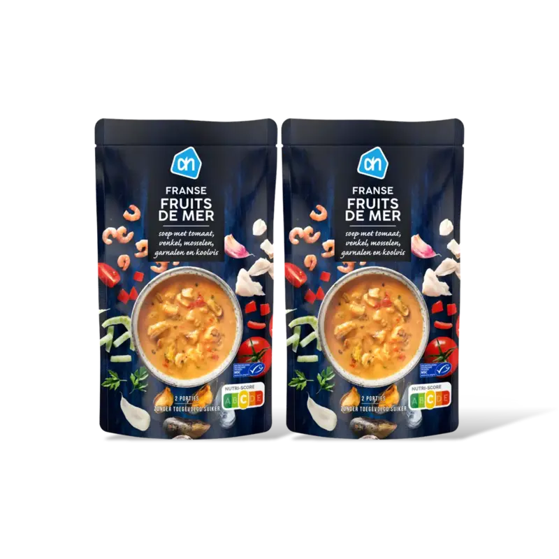 AH Franse fruits de mer soep 2-pack