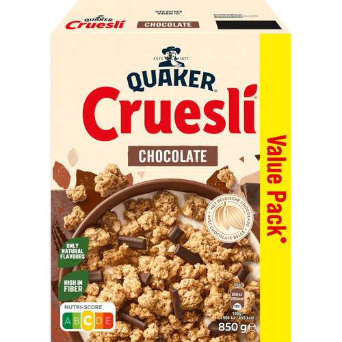 Quaker Cruesli chocolate