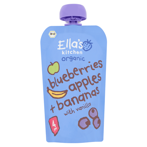 Ella's Kitchen Berries apples banana vanilla 4 mnd