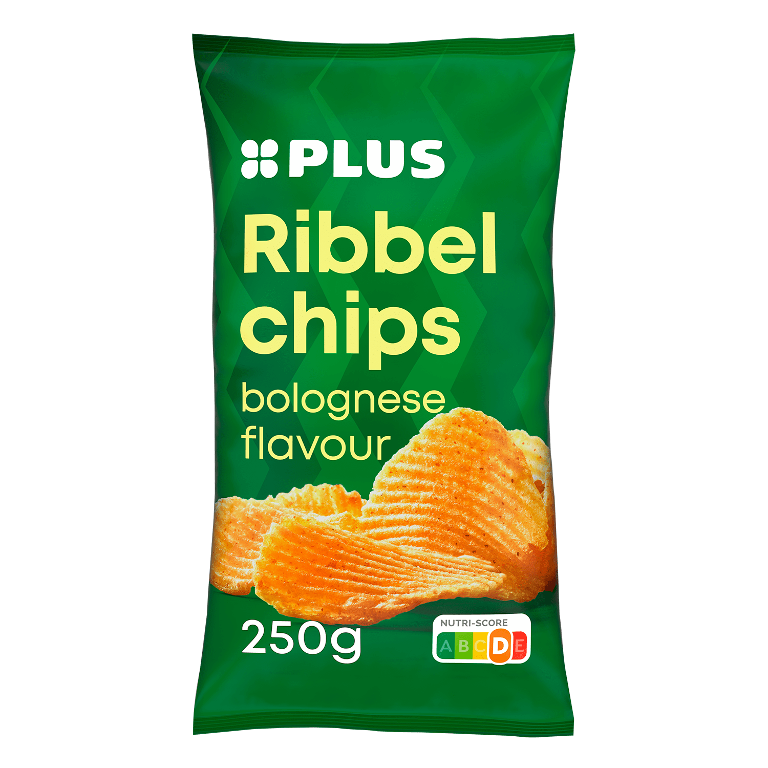 PLUS Ribbelchips bolognese