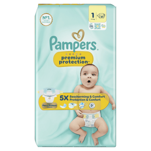Pampers Premium protection maat 1