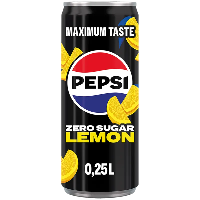 Pepsi Zero sugar lemon