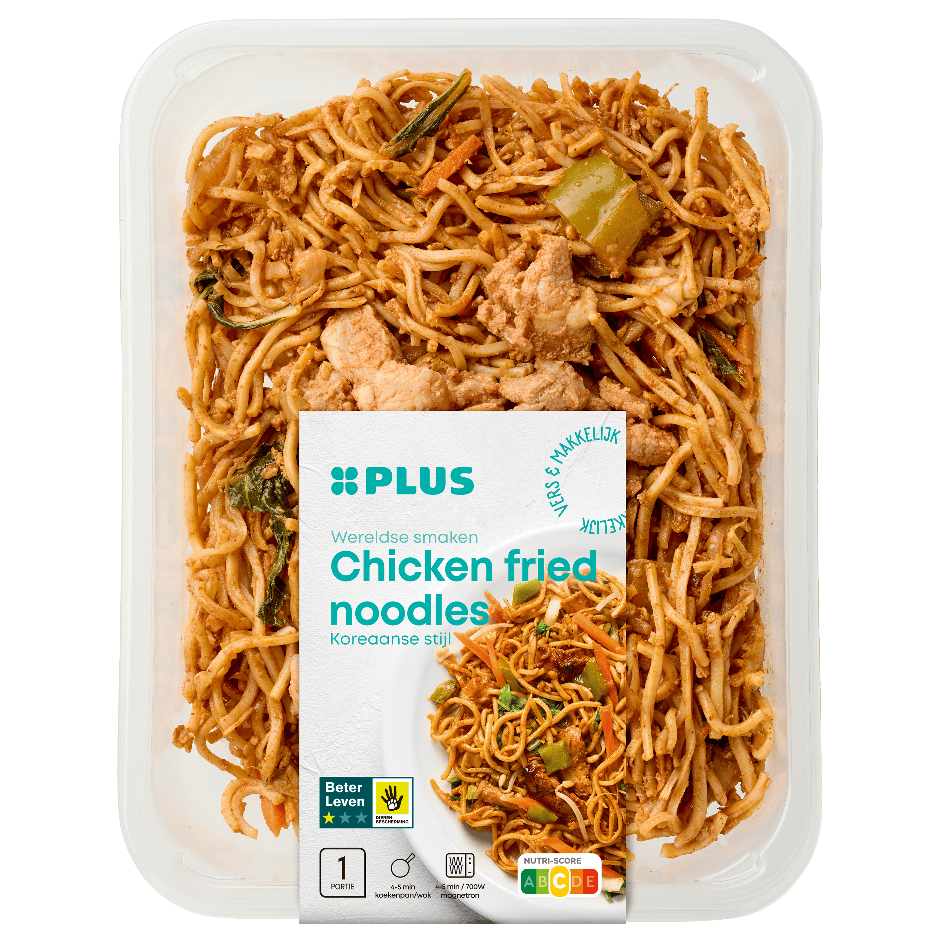 PLUS Chicken fried noodles Koreaanse stijl