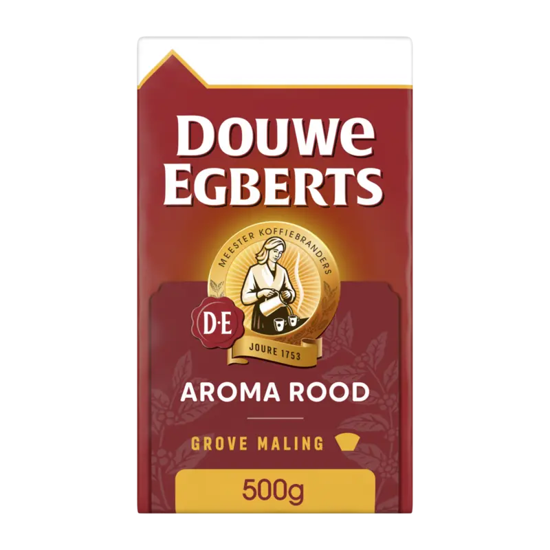 Douwe Egberts Aroma rood grove maling filterkoffie