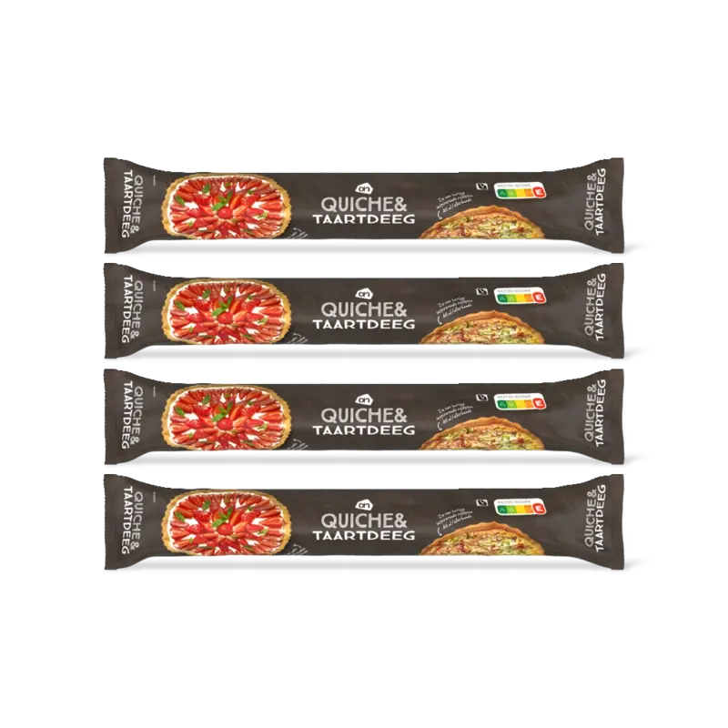 AH Quiche & taartdeeg 4-pack