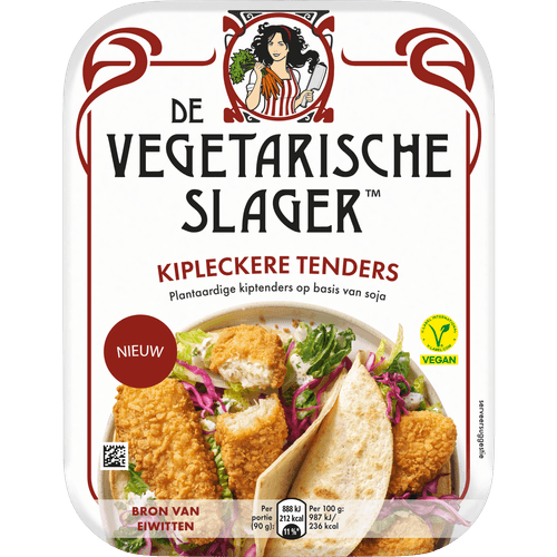 De Vegetarische Slager Kipleckere tenders