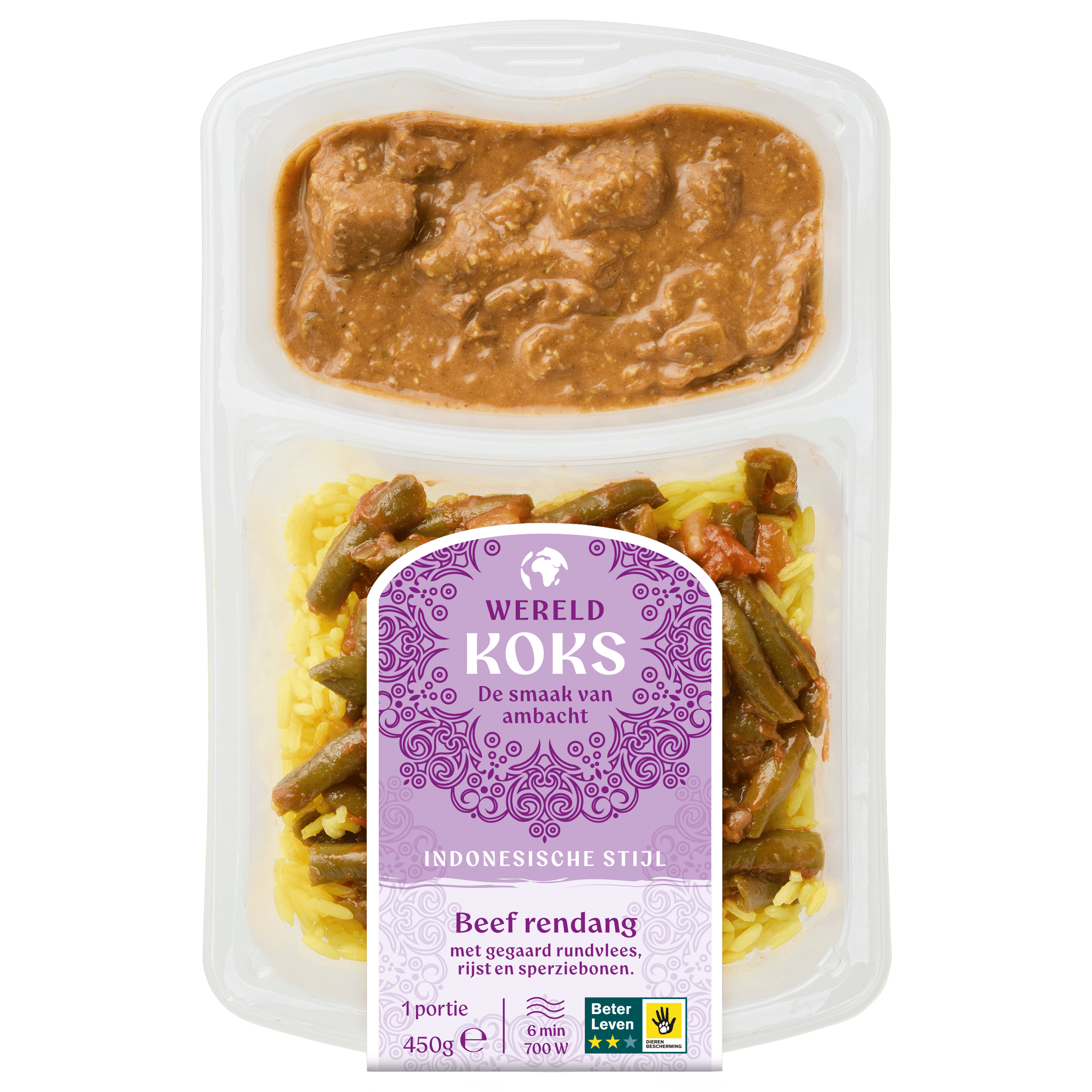 Wereldkoks Beef rendang Indonesische stijl
