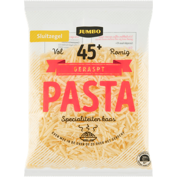 Jumbo Geraspte Pastakaas 45+ 150 g
