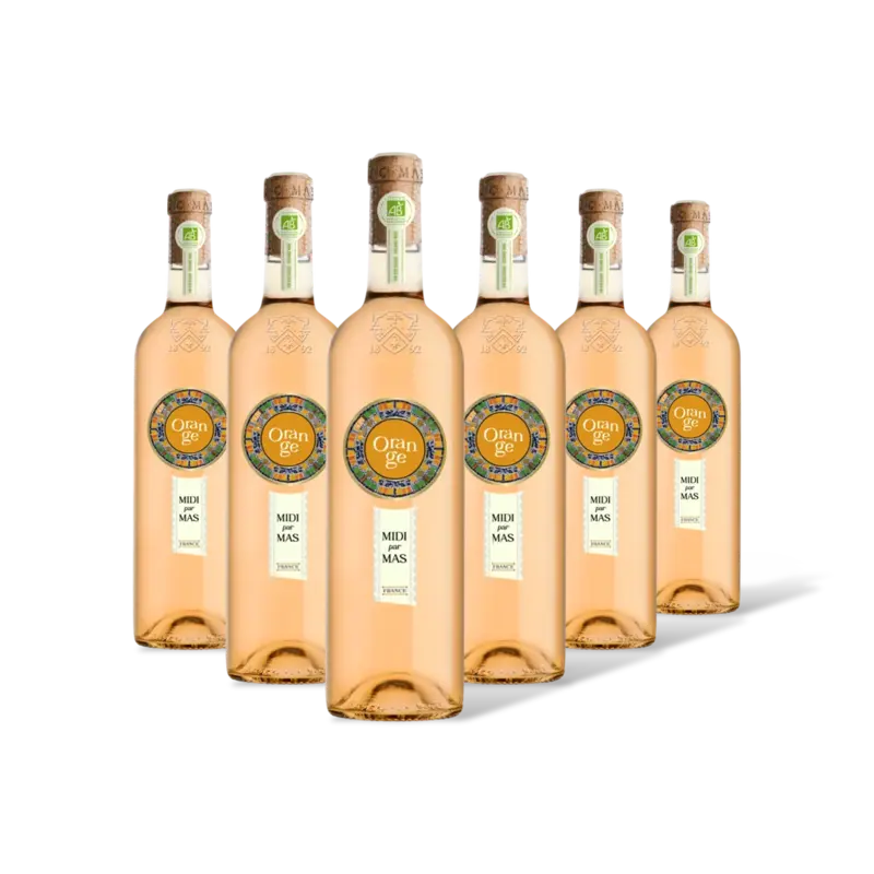 Midi par Mas Vin orange organic wine 6 flessen