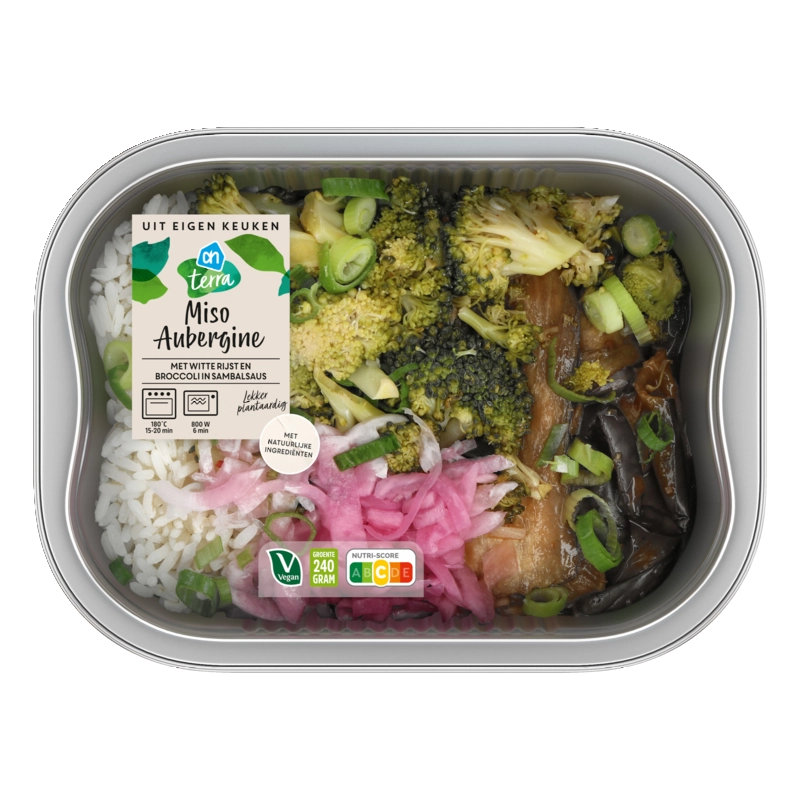 AH Terra Uit eigen keuken miso aubergine