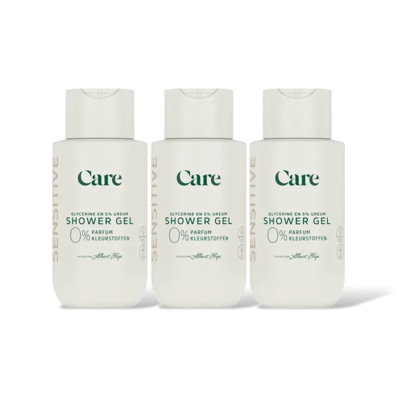 Care Sensitive showergel 3-pack
