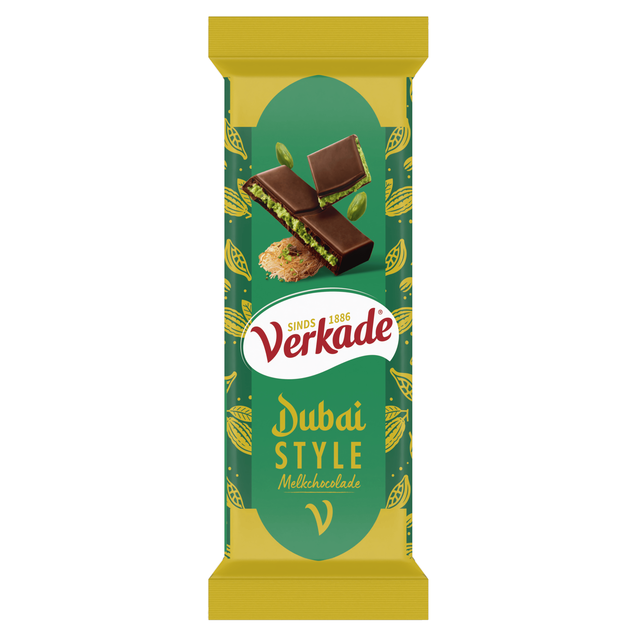 Verkade Chocoladereep melk Dubai style