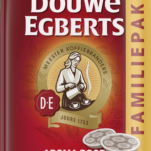 Douwe Egberts Aroma Rood koffiepads familiepak