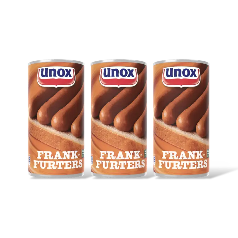 Unox Frankfurters 3-pack