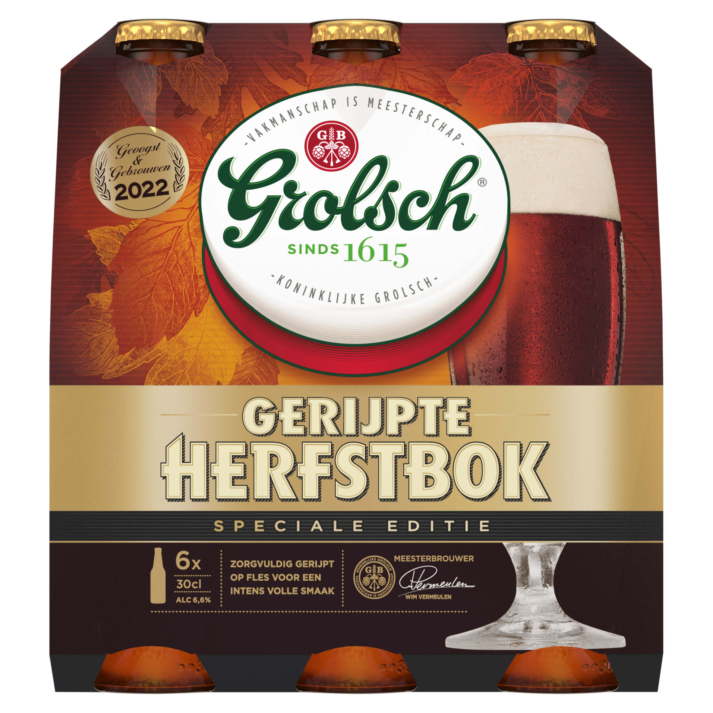 Grolsch Gerijpte herfstbok fles