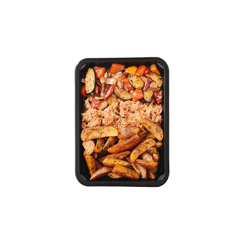 Exclusief aardappelpartjes pulled pork