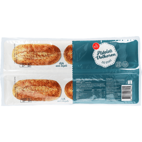 1 de Beste Pistolets meergranen 4 stuks