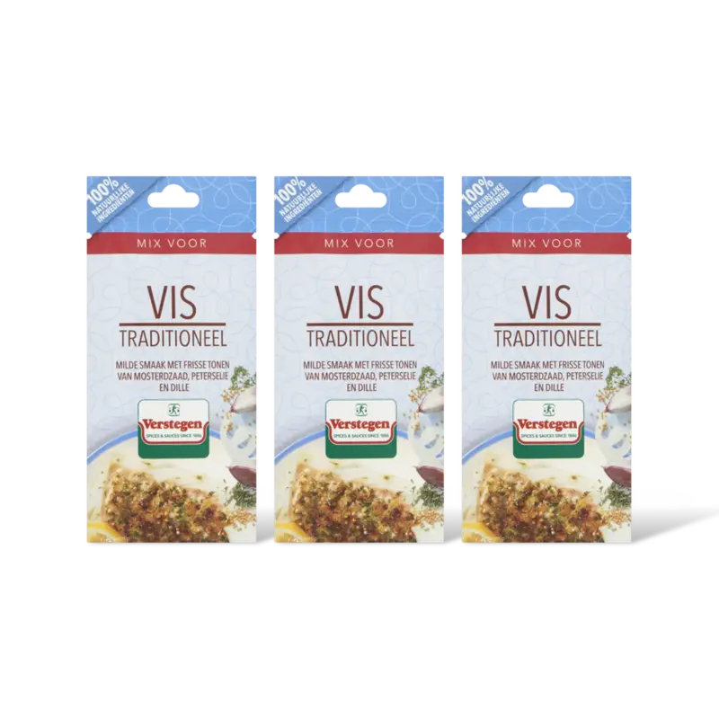 Verstegen Kruidenmix voor vis 3-pck