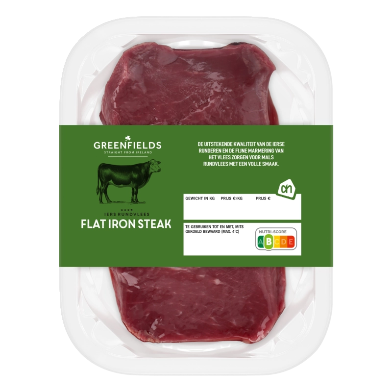 AH Greenfields Greenfields flat iron steak